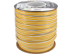 SEAL FOR WINDOWS AND DOORS EPDM TYPE D WHITE 100M