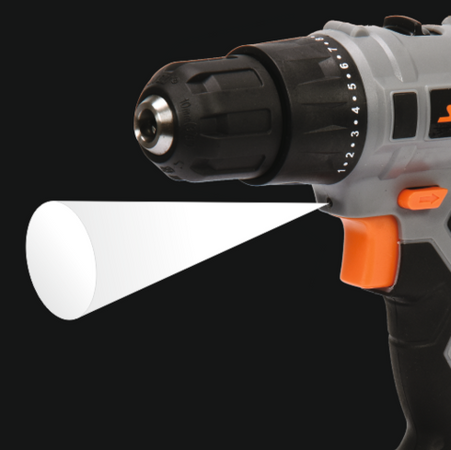 PERCEUSE-VISSEUSE À IMPACT 18V + 1 X BATTERIE 1,3AH LI-ION; CHARGEUR 3-5H