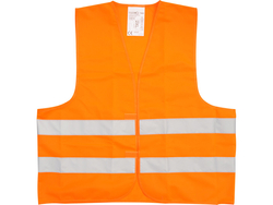 TAILLE DU GILET D'AVERTISSEMENT ORANGE. 2XL