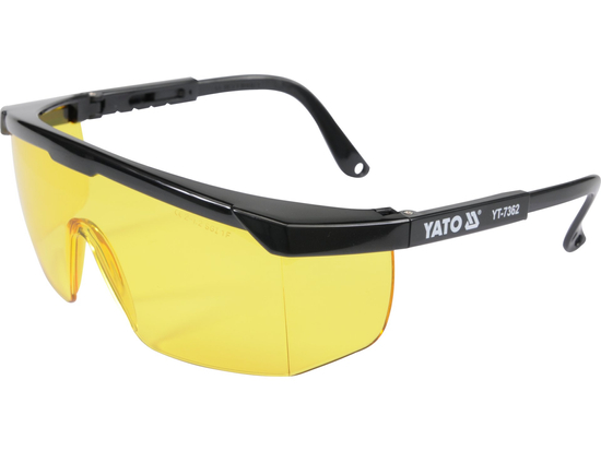 LUNETTES DE PROTECTION JAUNES, TYPE 9844