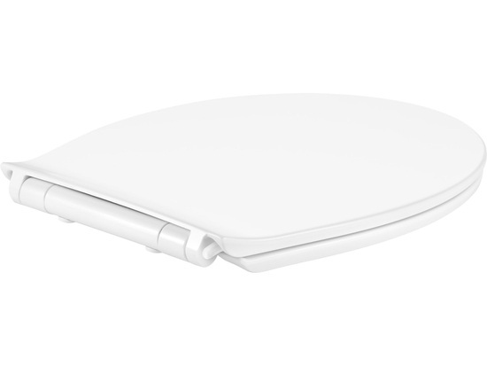 ASSENTO SANITÁRIO SLIM UNIVERSAL 2 EM 1 EM DUROPLAST, FECHAMENTO LENTO COM REMOÇÃO DE UM BOTÃO