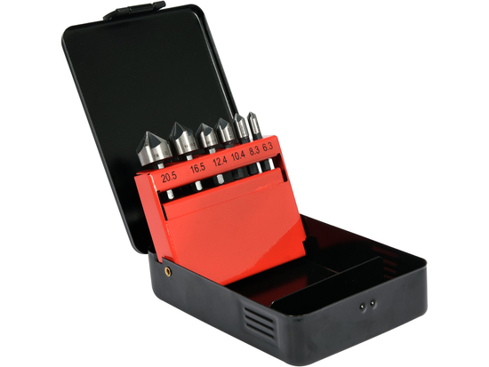 SET CONTROPAVI PER METALLO 6.3-20.5MM 6PZ. ESAGONALE