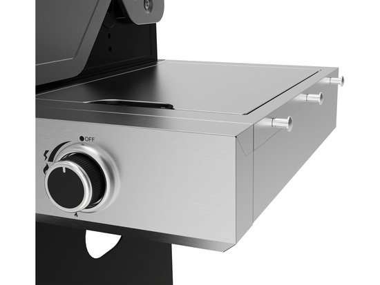 GÁZGRILL YAO 5+1 19KW ROZSDAMENTES ACÉL,