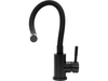 KITCHEN FAUCET 'BLACK FLEXIBLE' WITH BLACK TUBE