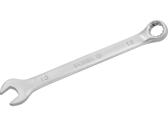 KLUCZ PŁASKO-OCZKOWY C-V 10MM SATYNA