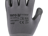 GUANTES DE PROTECCIÓN DE NYLON RECUBIERTOS DE ESPUMA DE NITRILO CON PUNTOS ANTIDESLIZANTES TALLA 8