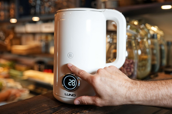 BOLLITORE ELETTRICO 1,7 L, REGOLAZIONE DELLA TEMPERATURA, BIANCO