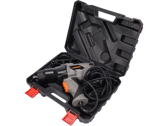 AVVITATORE ELETTRICO A IMPULSI 1/2'', 450 NM, 1100 W, CON SET DI BUSSOLE