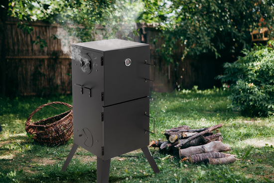 STEEL SMOKER 53X51X100CM