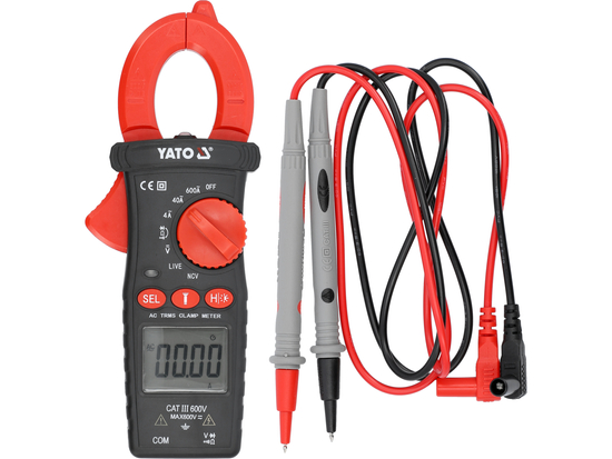 TRUE RMS AC CLAMP METER 600A