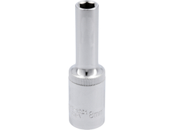 VASO HEXAGONAL LARGO 1/2'' 8 MM