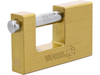  RECTANGULAR BRASS PADLOCK