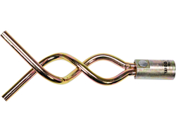 EXTREMIDADE ESPIRAL PARA ENTUPIMENTO DE SISTEMAS DE ESGOTO