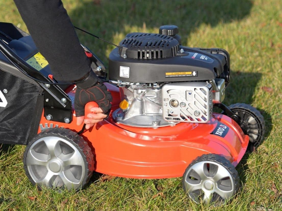 CORTADOR DE GASOLINA DE 41 CM COM ACIONAMENTO DE 123 CM3