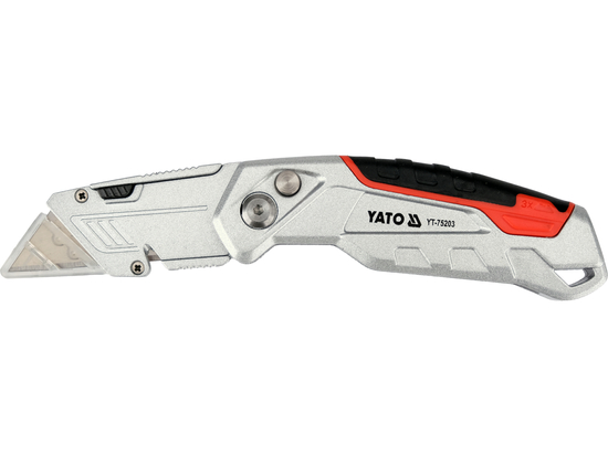 UTILITY KNIFE WITH TRAPEZOID BLADE