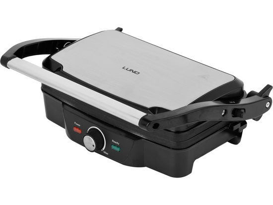 ELEKTROMOS GRILL 1600W, 28 X 17CM, HŐMÉRSÉKLET BEÁLLÍTÁS