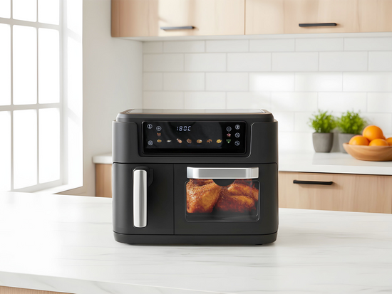 ФРИТЮРНИК ЗА ФОН 2400W 3.5L+7.5L