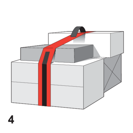 SANGLE POUR PORTER UNE CHARGE 5 X 180 CM