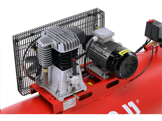 BELT DRIVEN OIL COMPRESSOR 400V 200L 3.0HP