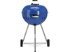 CHARCOAL BBQ, ROUNDED, 54CM BLUE