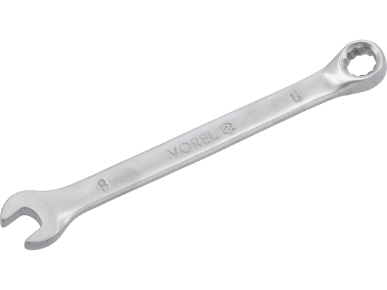 LLAVE COMBINADA C-V 8MM SATINADA