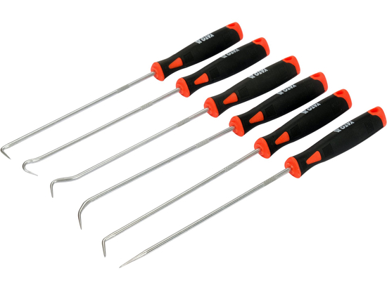 LONG REACH HOOK AND PICK TOOL SET 6PCS