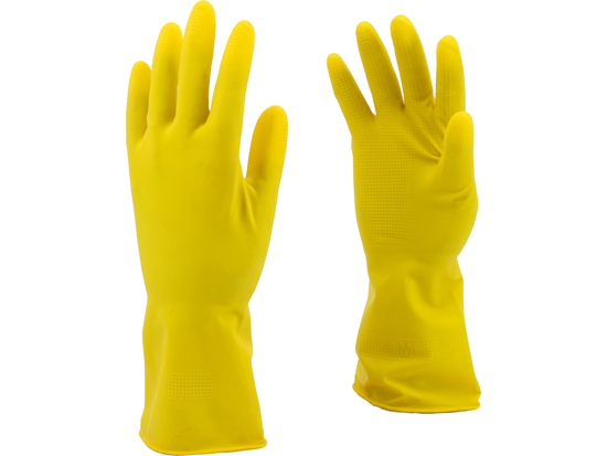 LATEXOVÉ DOMÁCÍ RUKAVICE VEL. 9 (L)