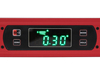 ALUMINIUM DIGITAL LEVEL 400MM WITH VIALS AND MAGNETS