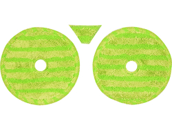 MICROFIBER PAD FOR ELECTRIC MOPS 3PCS