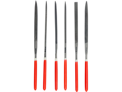 JEU DE LIMES AIGUILLES 140X65X3MM, 6 PCS.