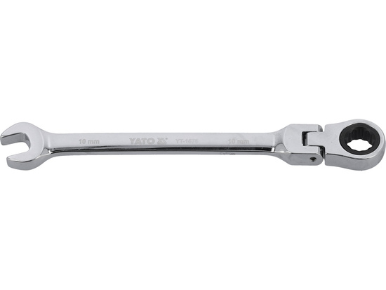 LLAVE COMBINADA CON CARRACA Y ARTICULACION 10 MM