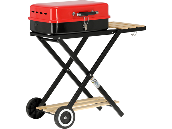 CHARCOAL BBQ, FOLDABLE, 45 X 33.5CM