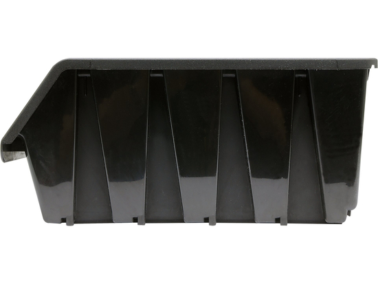 RECIPIENTE DE ARMAZENAMENTO PRETO L 204 X 340 X 155