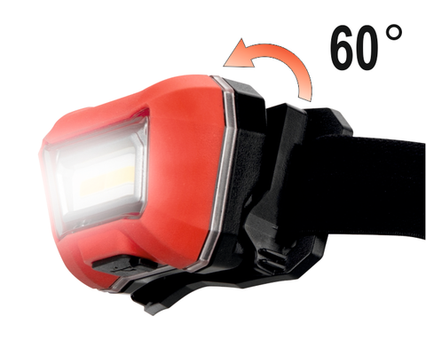 ЧЕЛНА ЛАМПА ЗА ИЗБОР НА ЦВЯТ CRI96+, 3 ЦВЯТА, LI-ION 3.7V 1500MAH, IP65, IK07