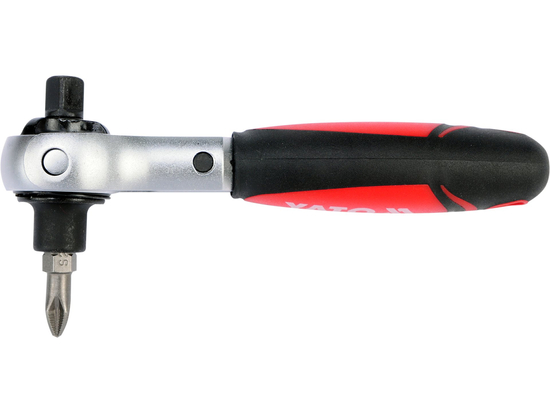 CLIQUET 2EN1 POUR EMBOUTS ET DOUILLES À TÊTE ROTATIVE