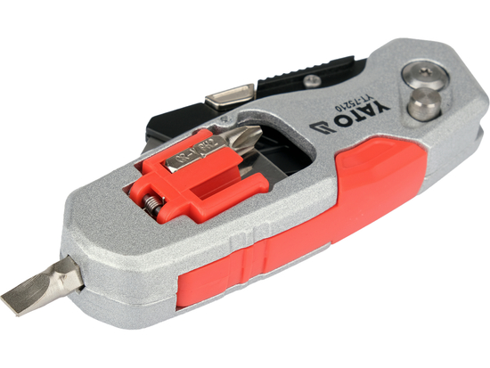 COLTELLO CON LAMA TRAPEZOIDALE RETRATTILE