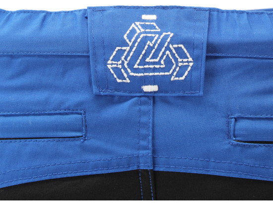 PANTALONE DA LAVORO ELASTICIZZATO IN 4 VIE SERVAL BLU. MISURARE 2XL