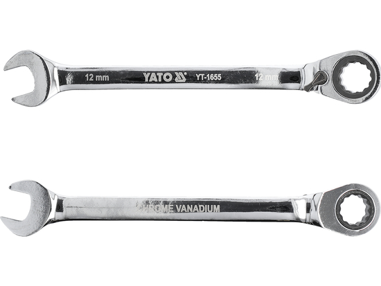 CHIAVE COMBINATA CON CRICCHETTO 12 MM