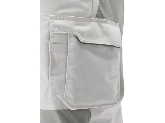 SPODNIE ROBOCZE 4-WAY STRETCH SERWAL WHITE ROZM. L
