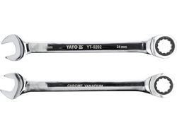 CHIAVE COMBINATA CON CRICCHETTO 24 MM