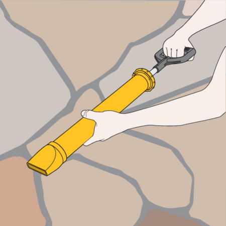 GROUTING GUN, NOZZLE 80*20MM