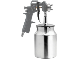 SPRAY GUN WITH FLUID CUP