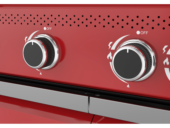 GÁZGRILL ITAMI 4+1, 14,5KW, PIROS