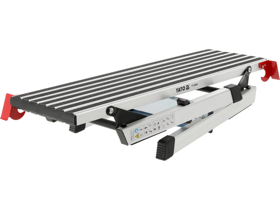 FOLDING ALUMINUM WORK PLATFORM