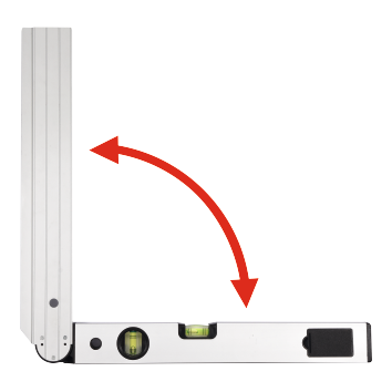 DIGITAL PROTRACTOR WITH ALU SPIRIT LEVEL 400MM