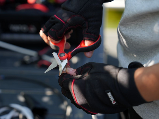 FORBICI PER ELETTRICISTI HD INOX 150MM