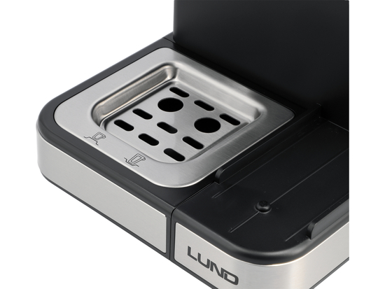 MACCHINA PER CAFFÈ ESPRESSO CON MONTALATTE 1350W