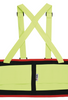 HIGH VISIBILITY BACK SUPPORT BELT,YELLOW 2XL