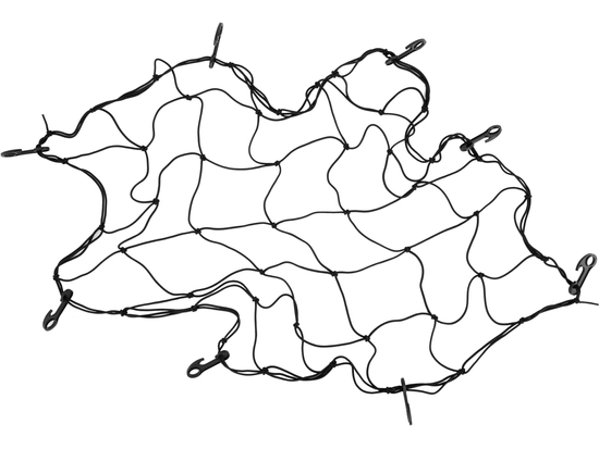 BAGĀŽA TĪKLS AR 8 ĀĶIEM/IZMĒRS 90X90CM