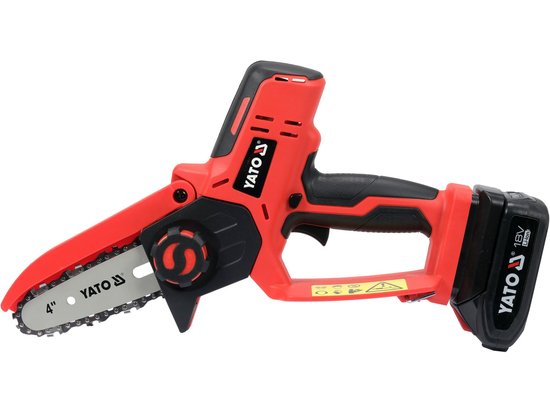 MINI CHAINSAW 18V, GUIDE BAR 4'' - BATTER 2 AH